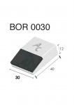 Meißelspitzen BOR 0030 (40x30x12 mm) Agricarb