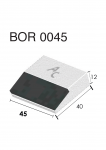 Meißelspitzen BOR 0045 (40x45x12 mm) Agricarb