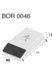 Meißelspitzen BOR 0046 (70x45x14 mm) Agricarb